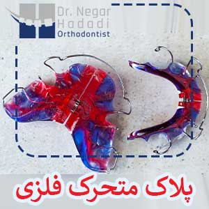 پلاک متحرک فلزی
